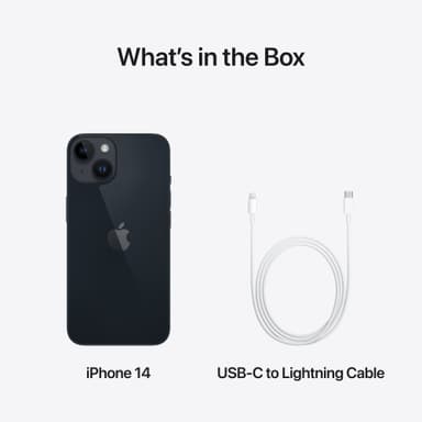iPhone 14 – 5G smarttelefon 128GB Midnatt