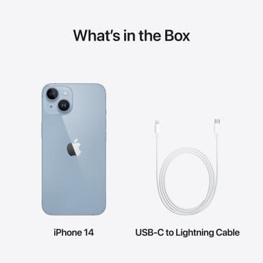 iPhone 14 – 5G smarttelefon 128GB Blå
