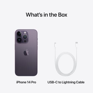 iPhone 14 Pro – 5G smarttelefon 512GB Mørk Lilla