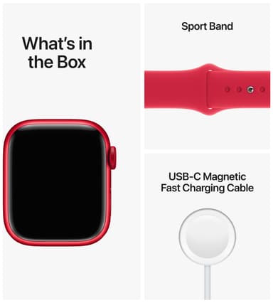 Apple Watch Series 8 41mm Cellular (PRODUCT RED alu. / PRODUCT RED sport band)