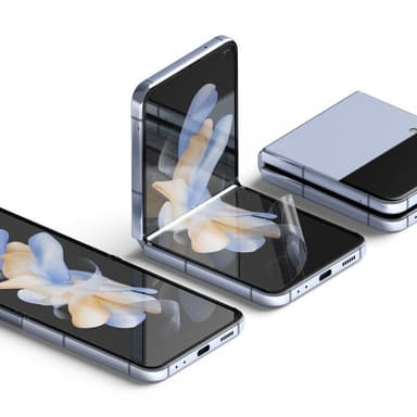 Ringke Samsung Galaxy Z Flip 4 Skjermbeskytter Dual Easy Film 2-pakning
