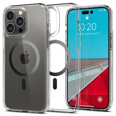Spigen iPhone 14 Pro Deksel Ultra Hybrid MagFit Carbon Fiber