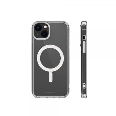 Vivanco iPhone 14 Plus Deksel Mag Steady Transparent Klar