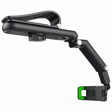 Mobilholder for bilsolskjerm 360° dreibar Grønn