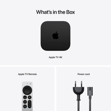 Apple TV 4K 3rd Gen - 128 GB (WiFi+Ethernet)