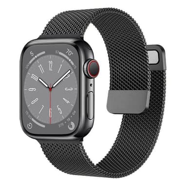 Milanese armbånd Apple Watch 8 (41mm) - Svart