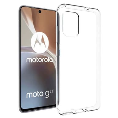 Silikondeksel gjenomsiktig Motorola Moto G32