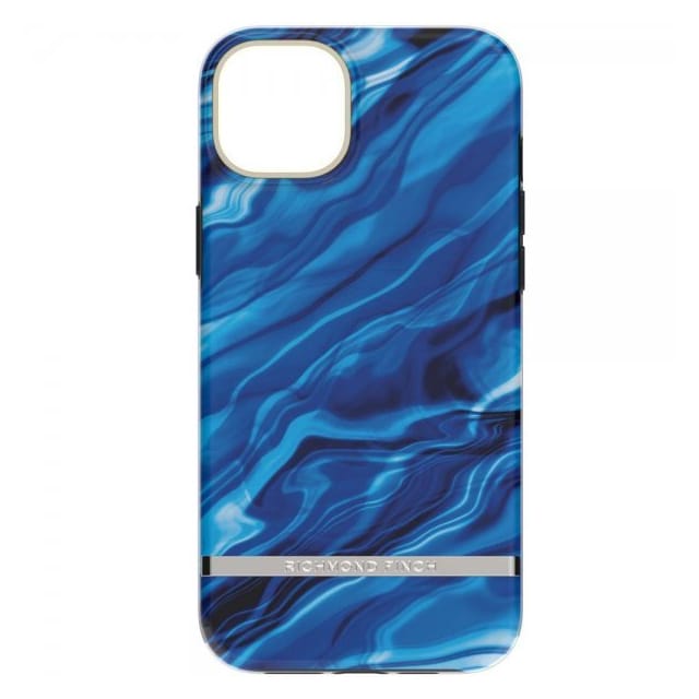 Richmond & Finch iPhone 14 Plus Deksel Blue Waves