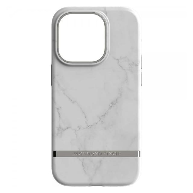 Richmond & Finch iPhone 14 Pro Deksel White Marble
