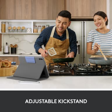 Logitech Rugged Folio iPad 10,9" tastatur til nettbrett