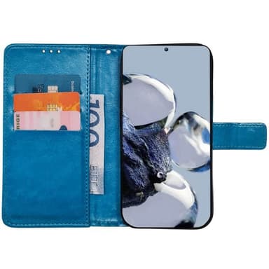 Mobil lommebok 3-kort Xiaomi 12T Pro - Lyseblå
