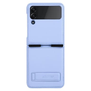 Nillkin Qin Vegansk Lær Deksel Samsung Galaxy Z Flip 4 - Lavendel
