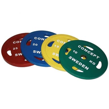 Concept Line Concept Int. vektsett i gummi 157,5 kg