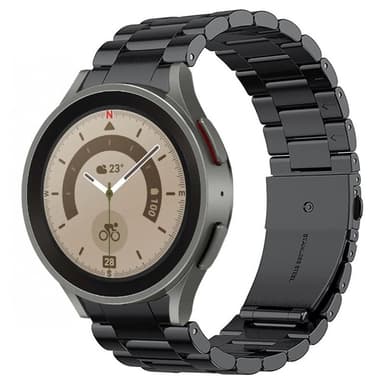 Armbånd RSF Stål No-Gap Samsung Galaxy Watch 5 Pro (45mm) - Svart