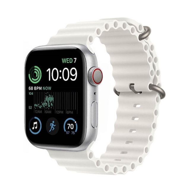 RIB Sport Armbånd Apple Watch SE 2022 (44mm) - Beige
