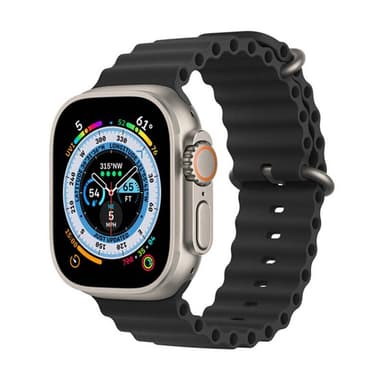 RIB Sport Armbånd Apple Watch Ultra (49mm) - Svart
