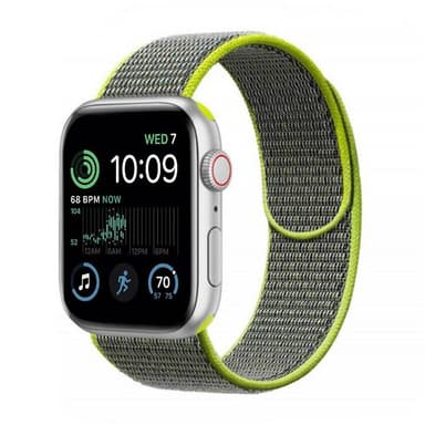 Nylon armbånd Apple Watch SE 2022 (40mm) - Flash