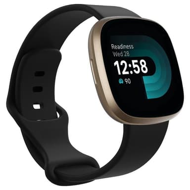 Sport armbånd till Fitbit Versa 4 - Svart