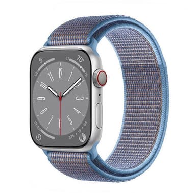 Nylon armbånd Apple Watch 8 (41mm) - Cerulean