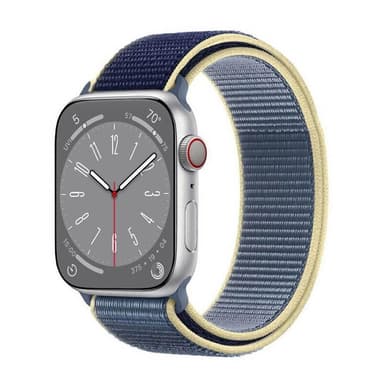 Nylon armbånd Apple Watch 8 (41mm) - Artic Ocean Blue