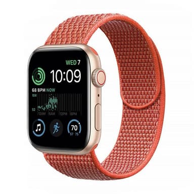 Nylon armbånd Apple Watch SE 2022 (40mm) - Nectarine