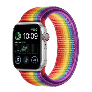Nylon armbånd Apple Watch SE 2022 (44mm) - Pride Edition