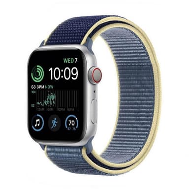 Nylon armbånd Apple Watch SE 2022 (40mm) - Artic Ocean Blue