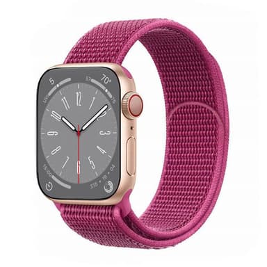 Nylon armbånd Apple Watch 8 (45mm) - Dragon Fruit