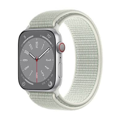 Nylon armbånd Apple Watch 8 (45mm) - Teal Tint