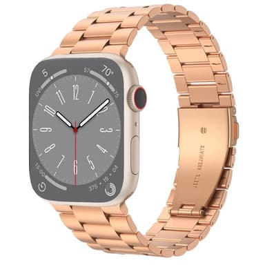 Armbånd Rustfritt stål Apple Watch 8 (45mm) - Rose