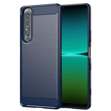 Børstet silikondeksel Sony Xperia 5 IV - Blå