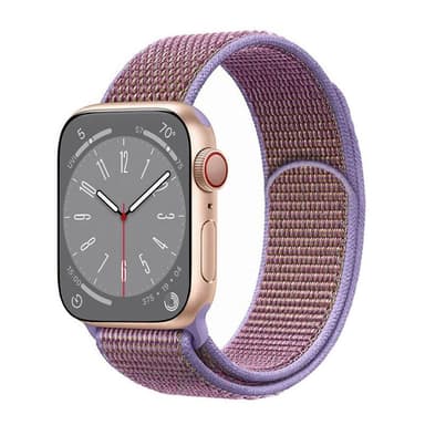 Nylon armbånd Apple Watch 8 (41mm) - Lilac