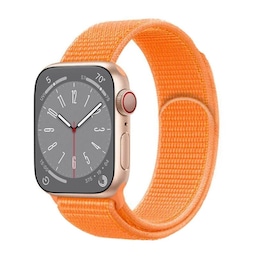 Nylon armbånd Apple Watch 8 (45mm) - Papaya
