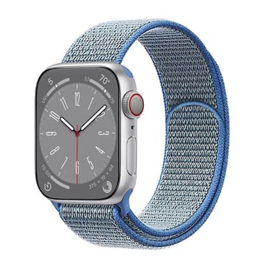 Nylon armbånd Apple Watch 8 (41mm) - Tahoe Blue