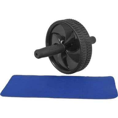 Gorilla Sports Ab Wheel - Blekkmatte til treningshjul