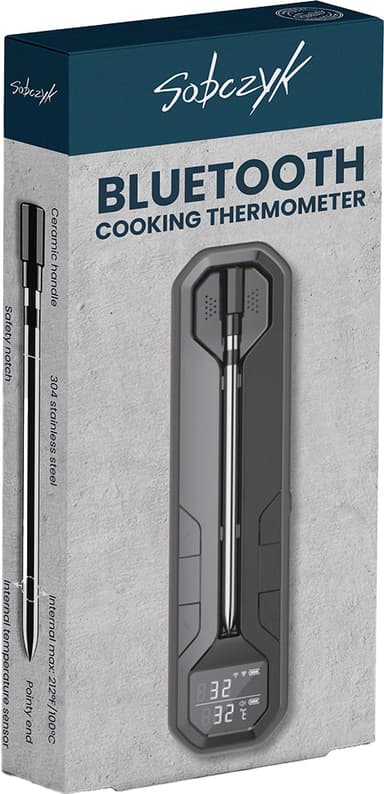 Sobczyk Bluetooth steketermometer CS5225 (sort)