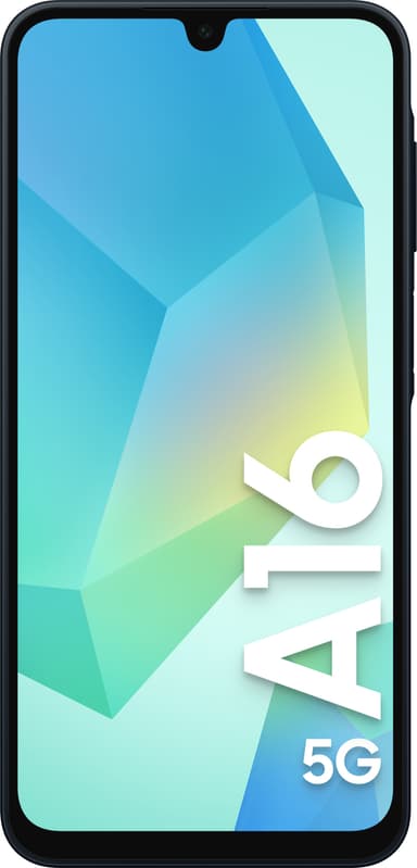 Samsung Galaxy A16 5G smarttelefon 8/256GB (sort)