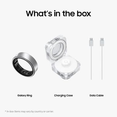 Samsung Galaxy Ring smartring Størrelse 11 (sølv)