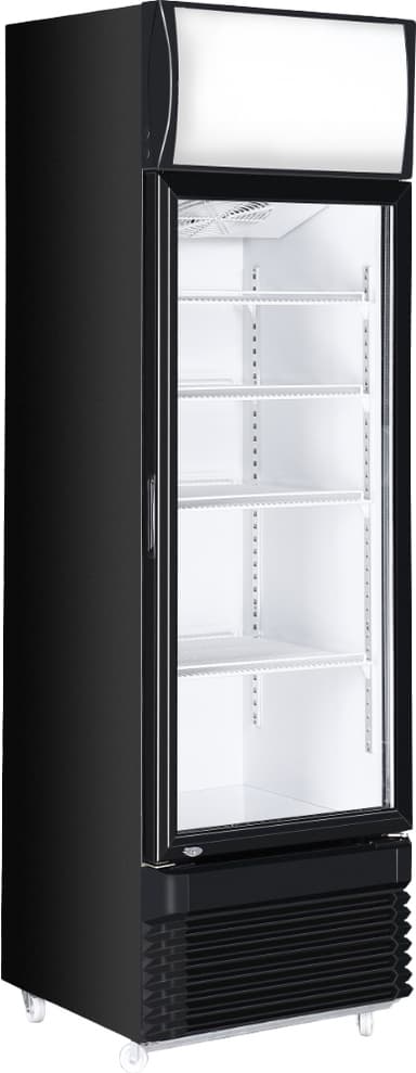 FrigeluX displaykjøleskap CF280TOPN (frittstående)
