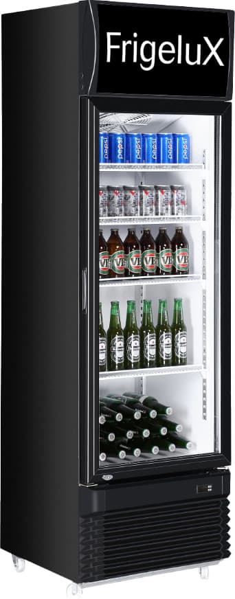 FrigeluX displaykjøleskap CF280TOPN (frittstående)