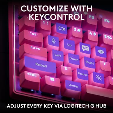 Logitech G - Pro X TKL Rapid Trigger gamingtastatur (magenta)
