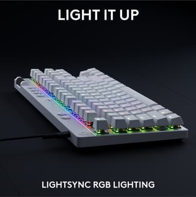 Logitech G - Pro X TKL Rapid Trigger gamingtastatur (hvit)