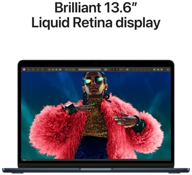 MacBook Air 13,6 M3 24/512GB (Midnatt)