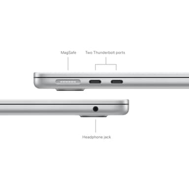 MacBook Air 13,6 M3 16/256GB (Sølv)