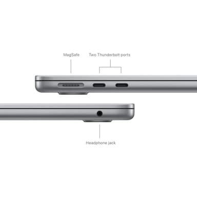 MacBook Air 13,6 M3 16/256GB (Stellargrå)