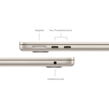MacBook Air 13,6 M2 16/256GB (Stjerneskinn)