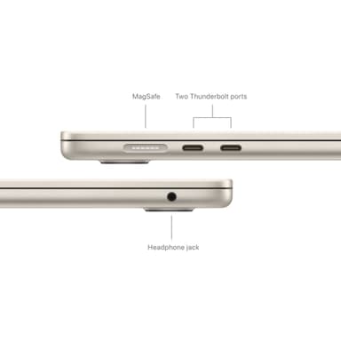 MacBook Air 15,3 M3 24/512GB (Stjerneskinn)