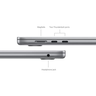 MacBook Air 15,3 M3 24/512GB (Stellargrå)