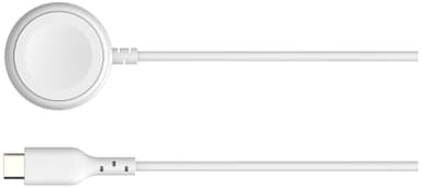 Sandstrøm magnetisk USB-C ladekabel for Apple Watch (1,2 m)