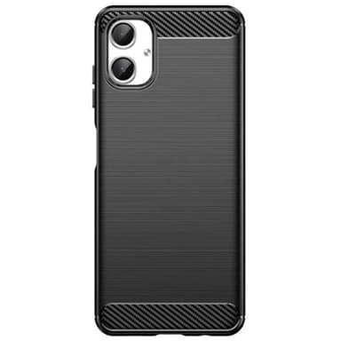 Børstet silikondeksel Samsung Galaxy A06 - Svart